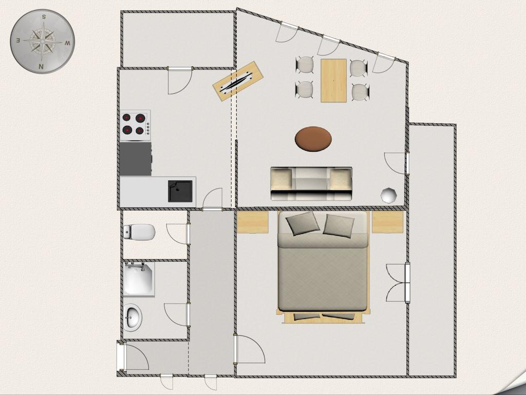 Appartement Fossa Fiss Zimmer foto